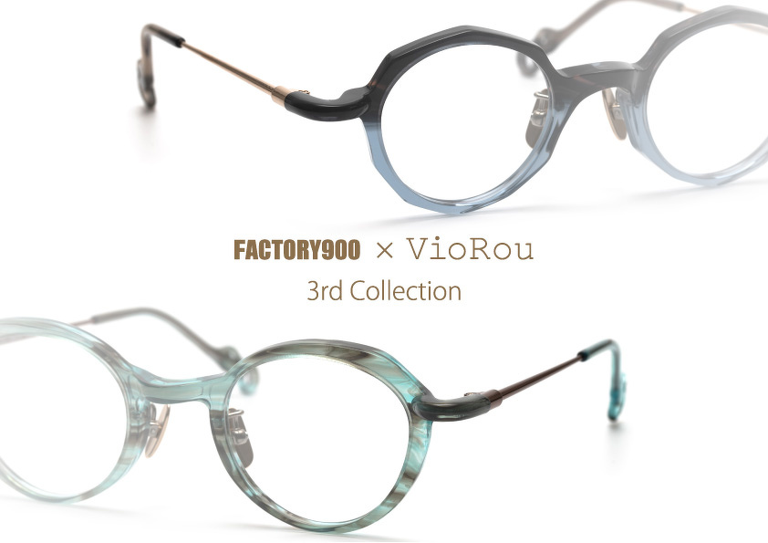 FACTORY900 × VioRou 3rd Collection 発売開始 | Collaboration